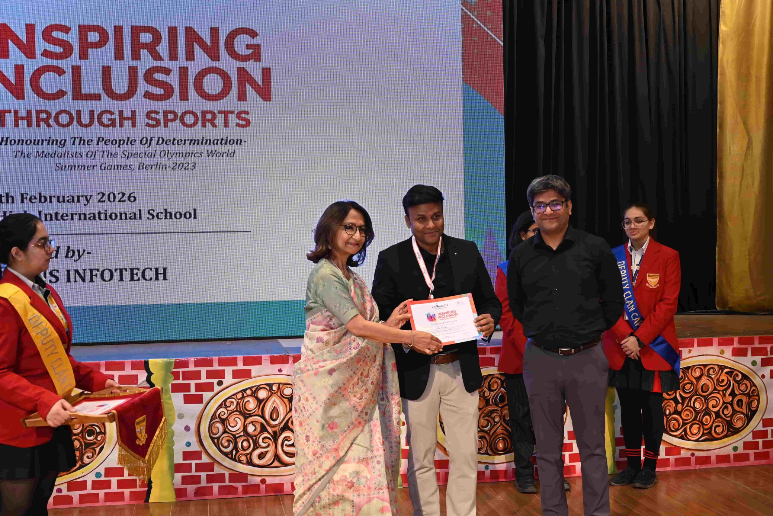 Certificate & Medal presentation 2