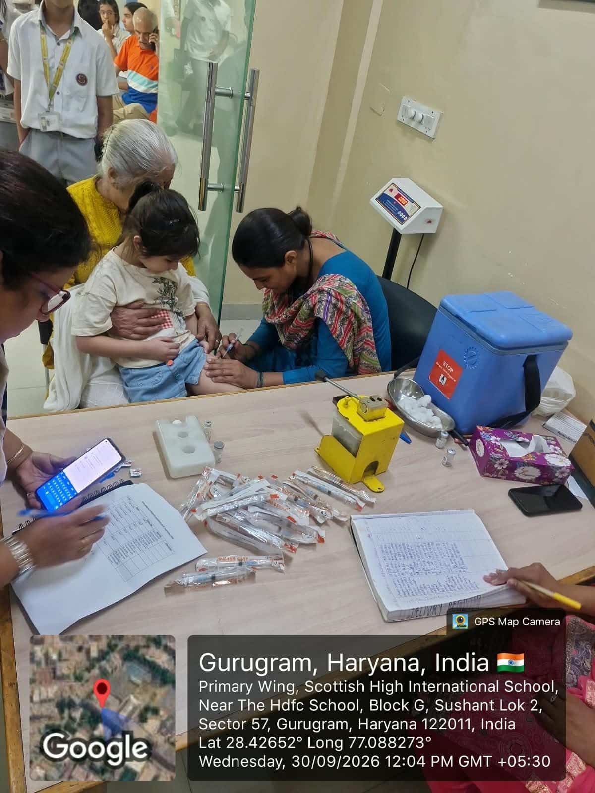 Diphtheria Vaccination Camp
